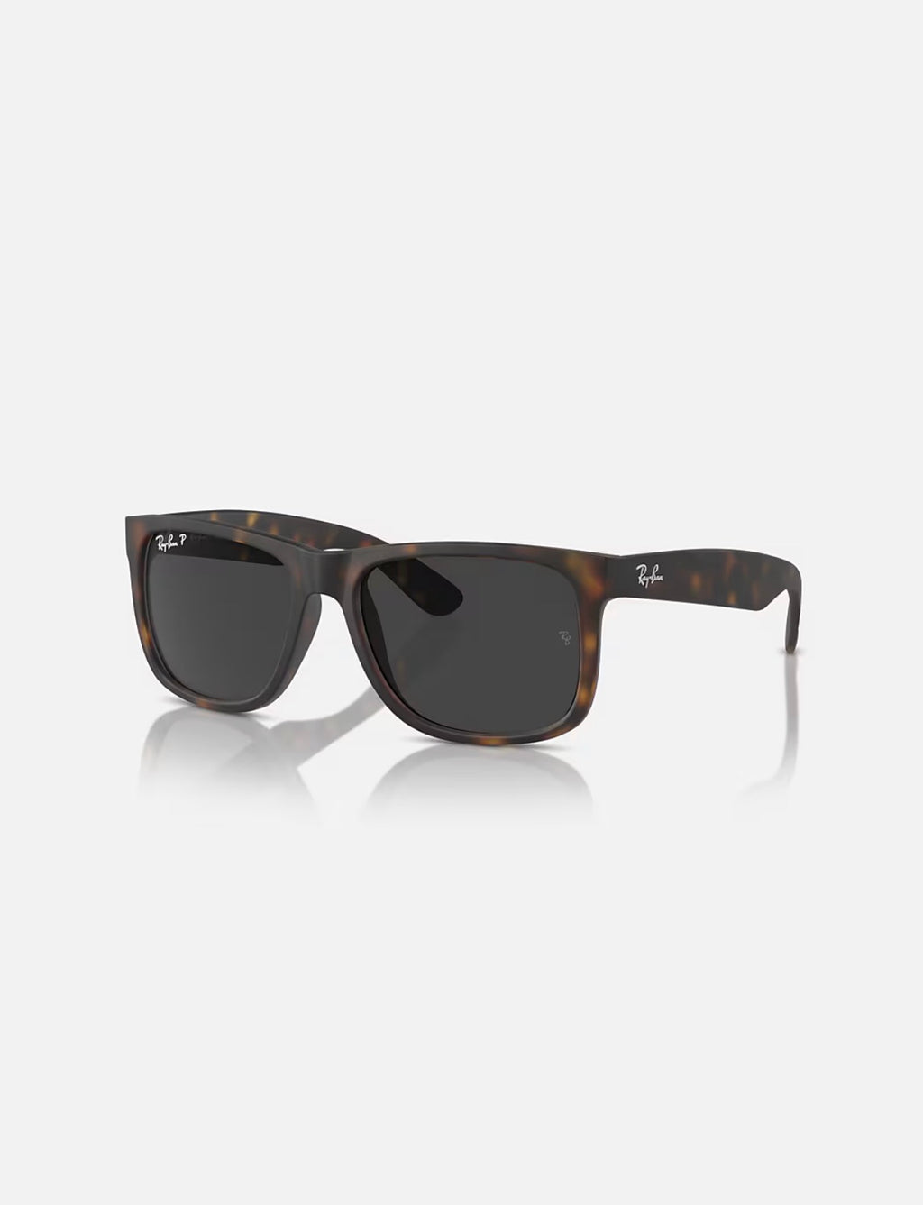 JUSTIN RUBBER HAVANA w/ DARK GREY POLAR NYLON MAN SUNGLASS 0RB4165 865/87