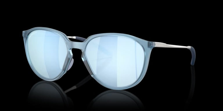 SIELO MATTE TRANS STONEWASH w/ PRIZM DEEP WATER POLAR INJECTED WOMAN SUNGLASS 0OO9288 928804