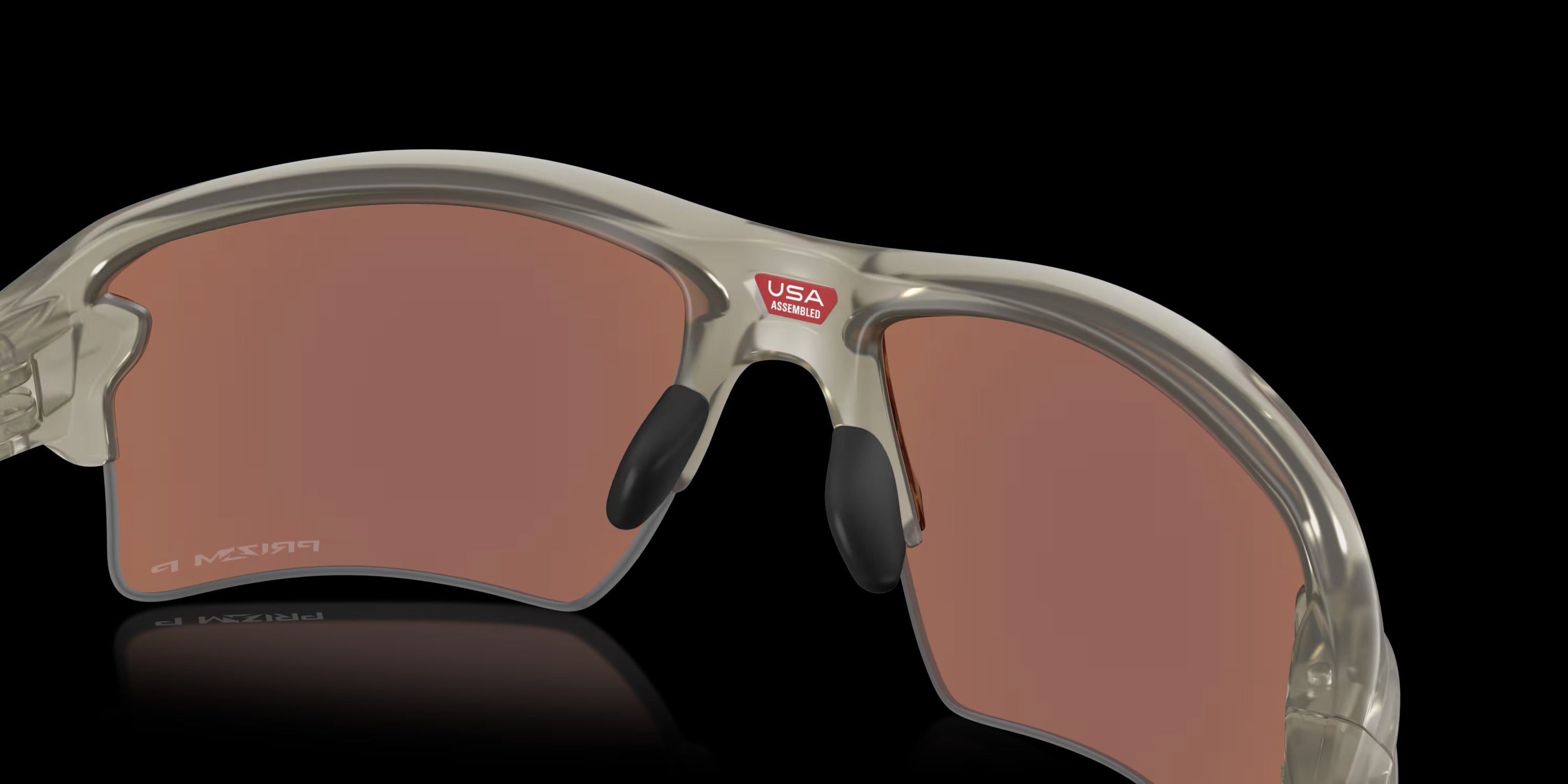 FLAK 2.0 XL MATTE GREY INK w/ PRIZM DEEP WATER POLAR INJECTED MAN SUNGLASS 0OO9188 9188J9