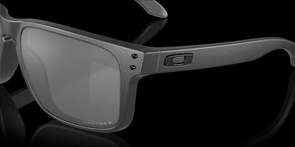 Holbrook XL Steel w/ Prizm Black Polarized Injected