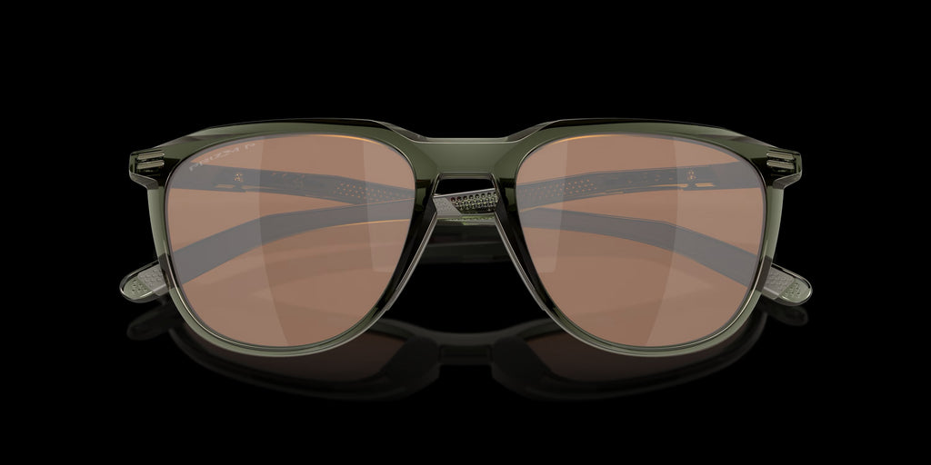 THURSO OLIVE INK w/ PRIZM TUNGSTEN POLARIZED INJECTED MAN SUNGLASS 0OO9286 928603