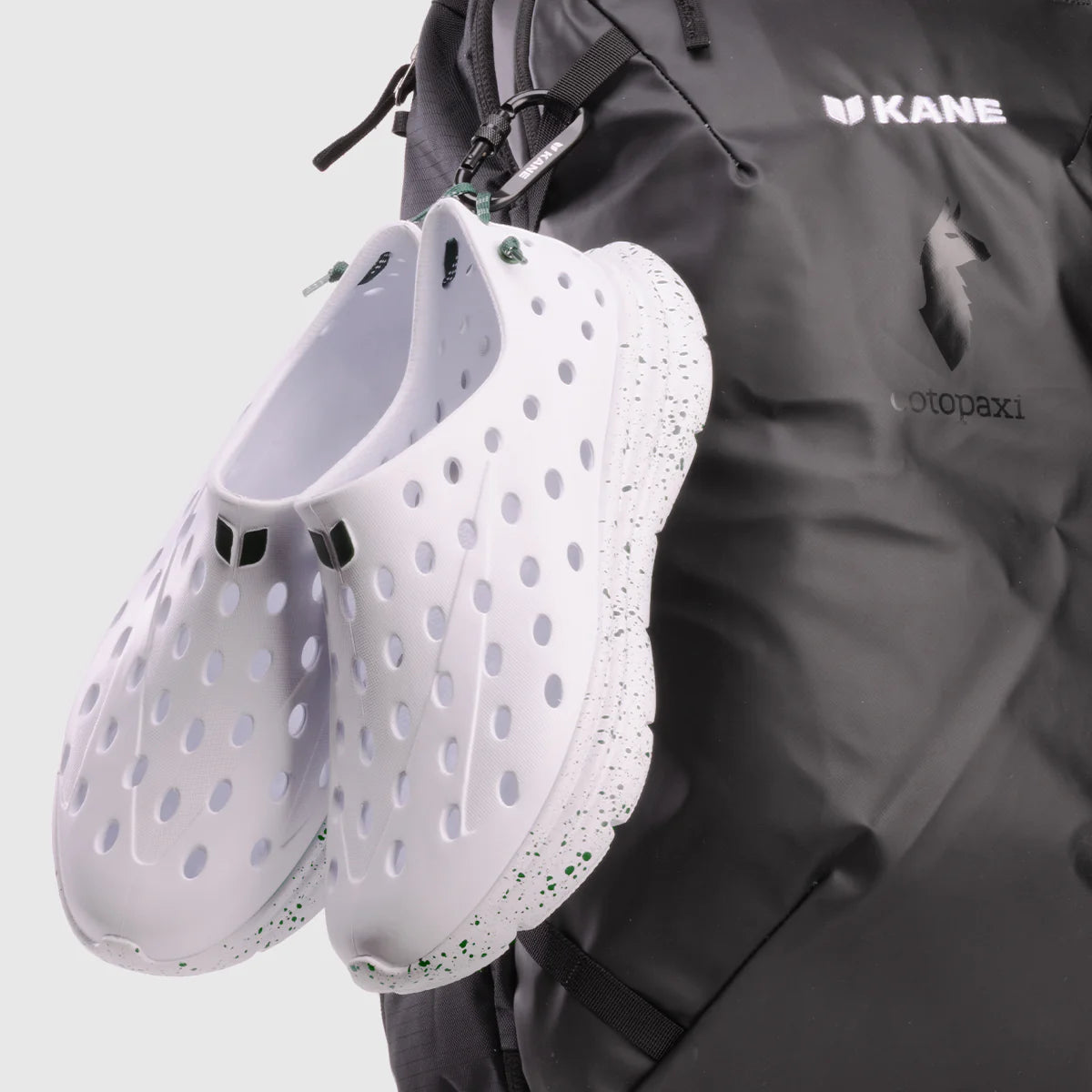 REVIVE ALL WHITE GREEN SPECKLE