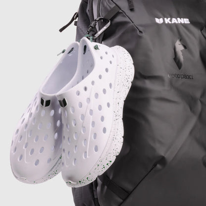 REVIVE ALL WHITE GREEN SPECKLE