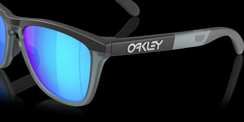 FROGSKINS RANGE MATTE BLACK w/ PRIZM SAPPHIRE INJECTED MAN SUNGLASS 0OO9284 928419