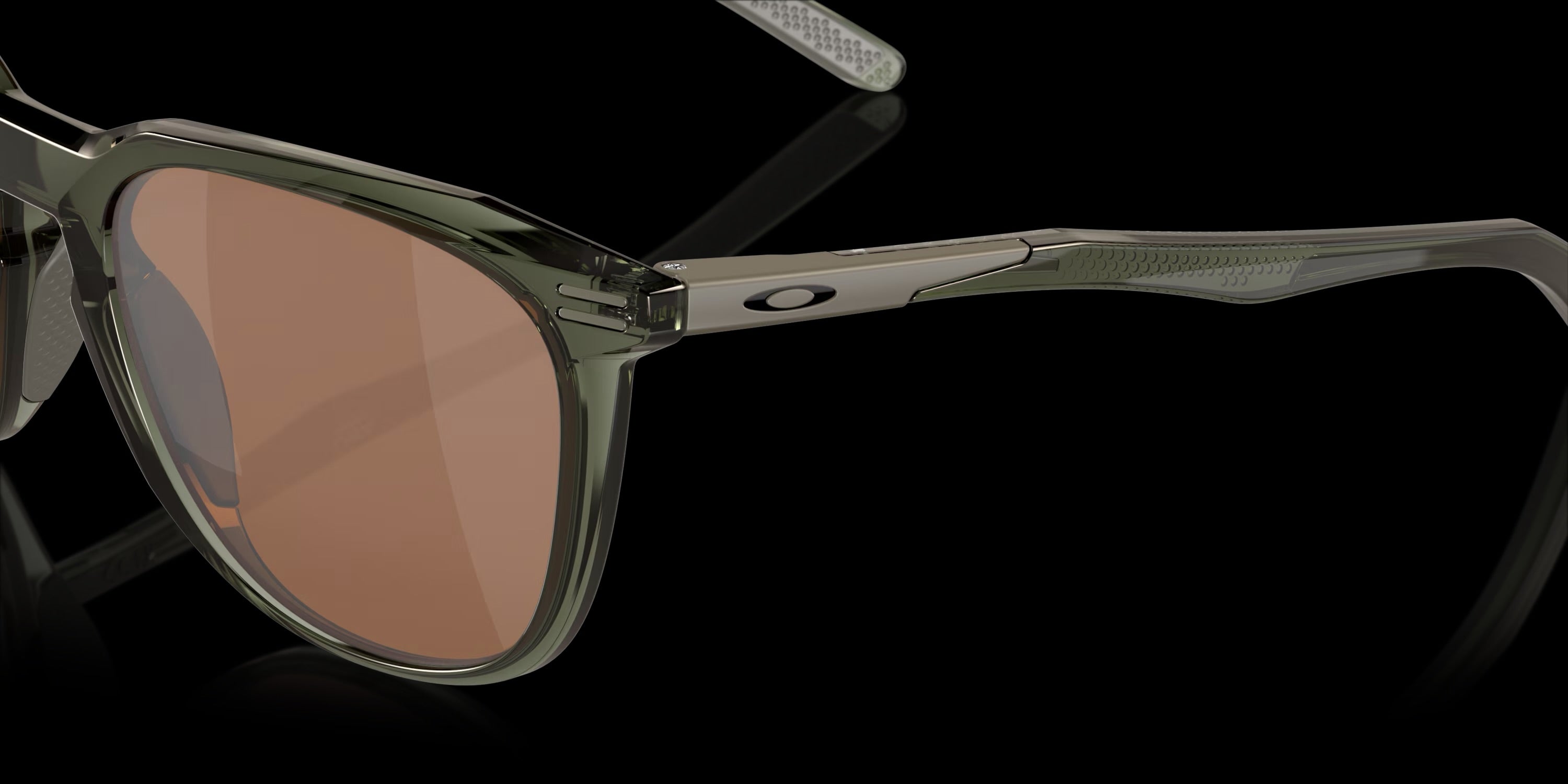 THURSO OLIVE INK w/ PRIZM TUNGSTEN POLARIZED INJECTED MAN SUNGLASS 0OO9286 928603