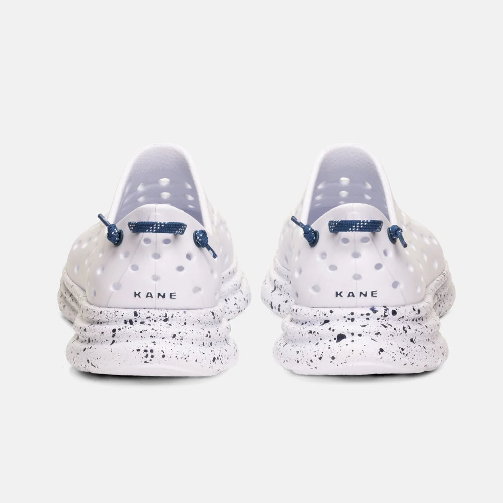 Revive All White Indigo Speckle