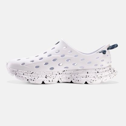 Revive All White Indigo Speckle