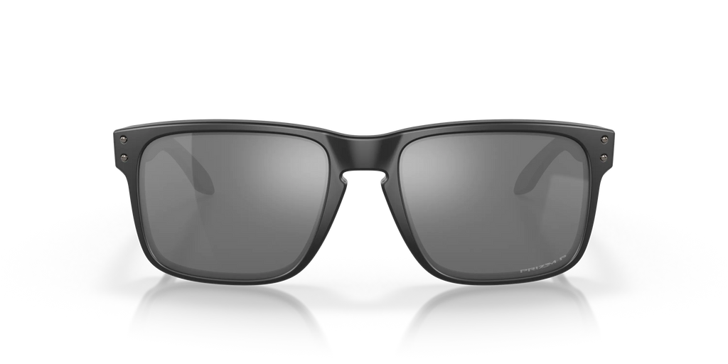 HOLBROOK MATTE BLACK w/ PRIZM BLACK POLARIZED INJECTED MAN SUNGLASS 0OO9102 9102D6