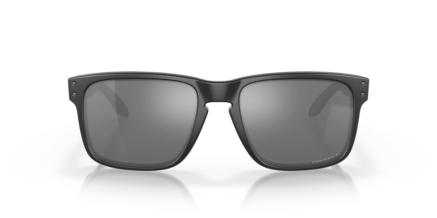 Holbrook Matte Black w/ Prizm Black Polarized Injected