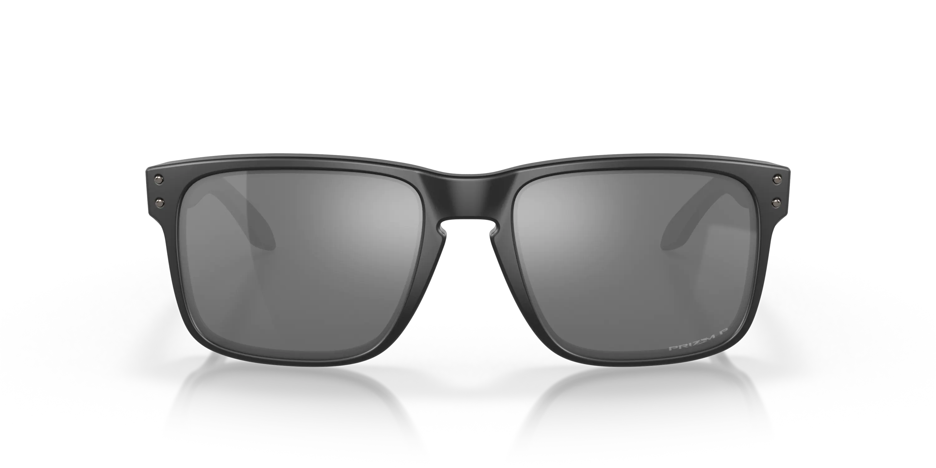 HOLBROOK MATTE BLACK w/ PRIZM BLACK POLARIZED INJECTED MAN SUNGLASS 0OO9102 9102D6