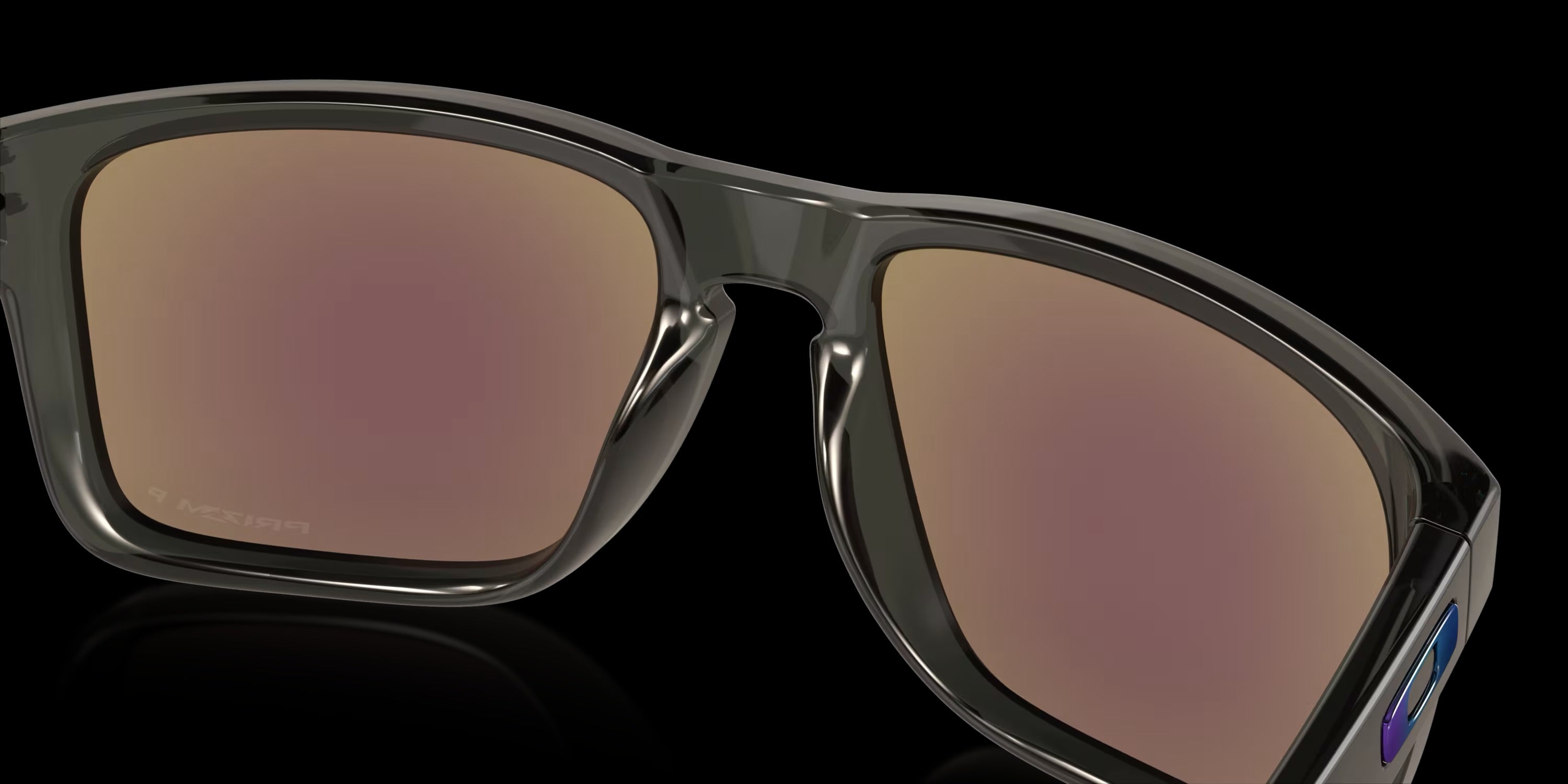 HOLBROOK XL GREY SMOKE w/ PRIZM SAPPHIRE POLARIZED INJECTED MAN SUNGLASS 0OO9417 941709