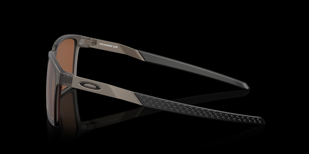 EXCHANGE SUN SATIN GREY SMOKE w/ PRIZM TUNGSTEN INJECTED UNISEX SUNGLASS 0OO9483 948302