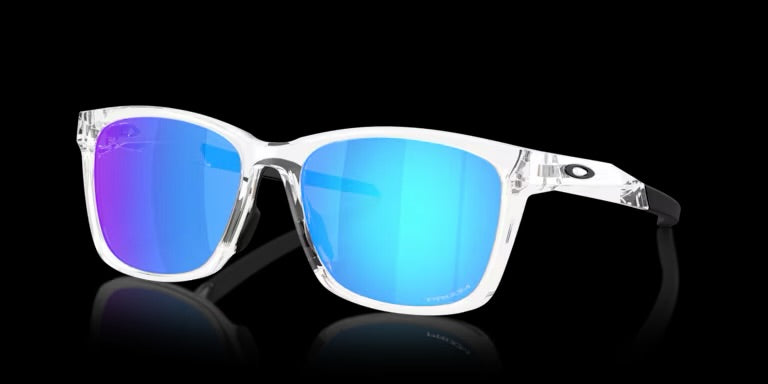 PARACORD POLISHED CLEAR w/ PRIZM SAPPHIRE INJECTED UNISEX SUNGLASS 0OO9506D 950607