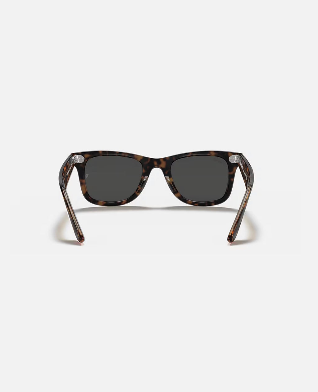 WAYFARER HAVANA ON TRANSPARENT BROWN w/ DARK GREY ACETATE UNISEX SUNGLASS 0RB2140 1292B1
