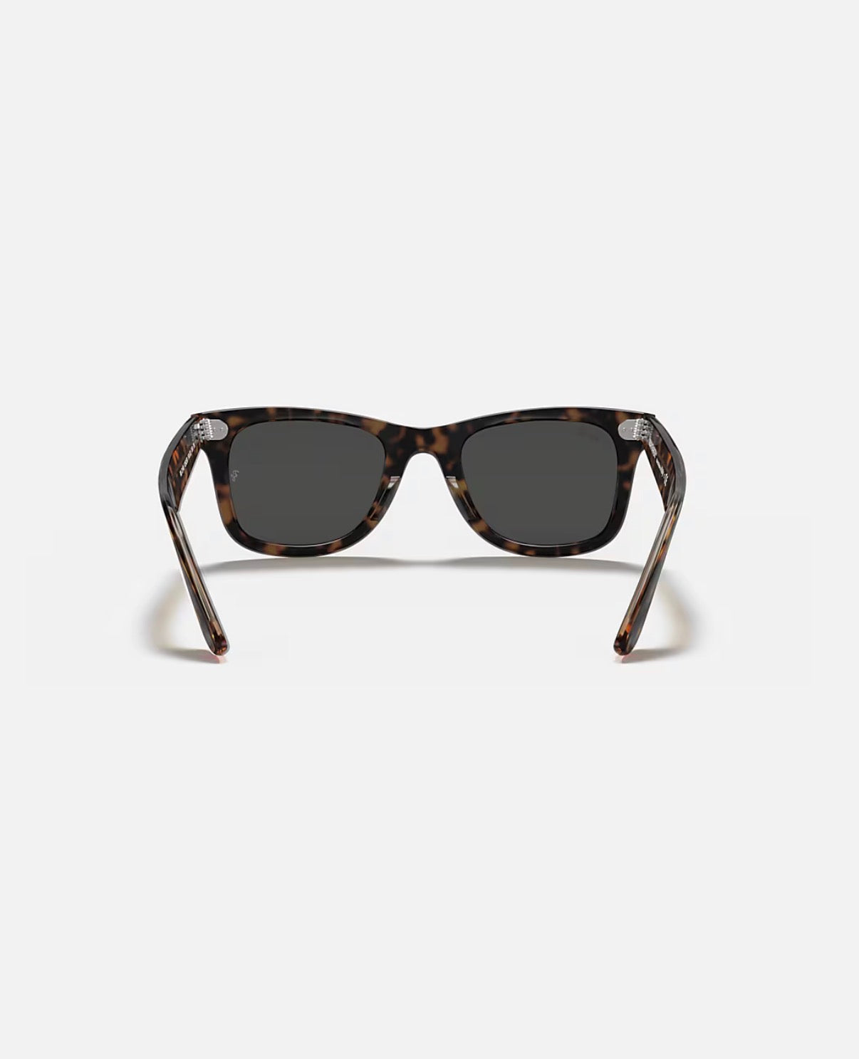 WAYFARER HAVANA ON TRANSPARENT BROWN w/ DARK GREY ACETATE UNISEX SUNGLASS 0RB2140 1292B1