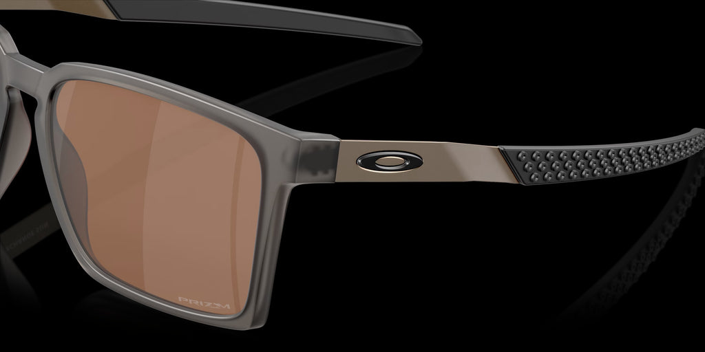 EXCHANGE SUN SATIN GREY SMOKE w/ PRIZM TUNGSTEN INJECTED UNISEX SUNGLASS 0OO9483 948302