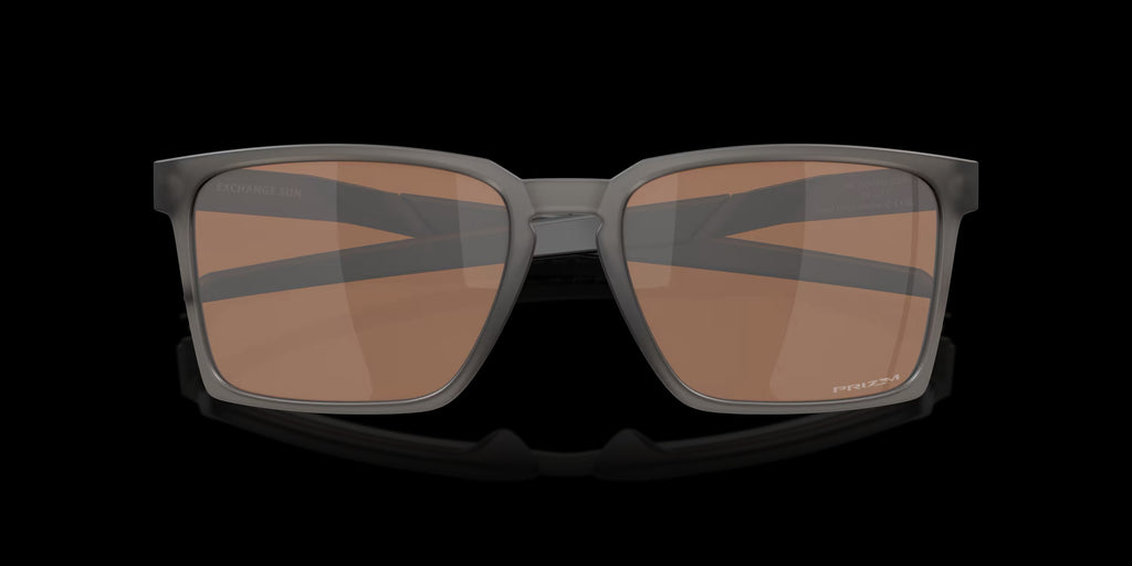 EXCHANGE SUN SATIN GREY SMOKE w/ PRIZM TUNGSTEN INJECTED UNISEX SUNGLASS 0OO9483 948302