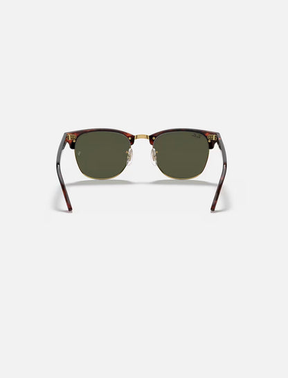 Clubmaster Mock Tortoise on Arista w/ G-15 Green Acetate