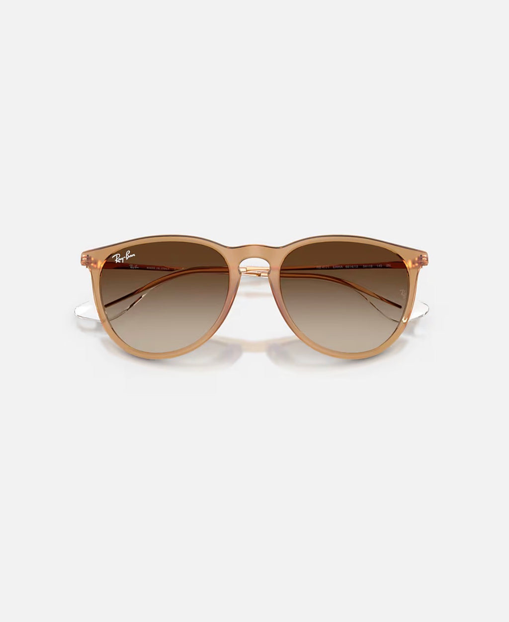 ERIKA RUBBER BEIGE w/ GRADIENT BROWN NYLON UNISEX SUNGLASS 0RB4171 681413