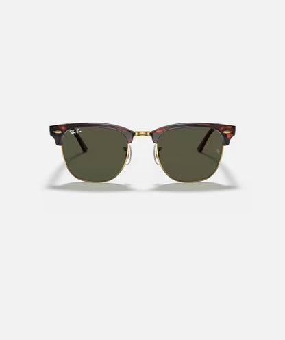 Clubmaster Mock Tortoise on Arista w/ G-15 Green Acetate