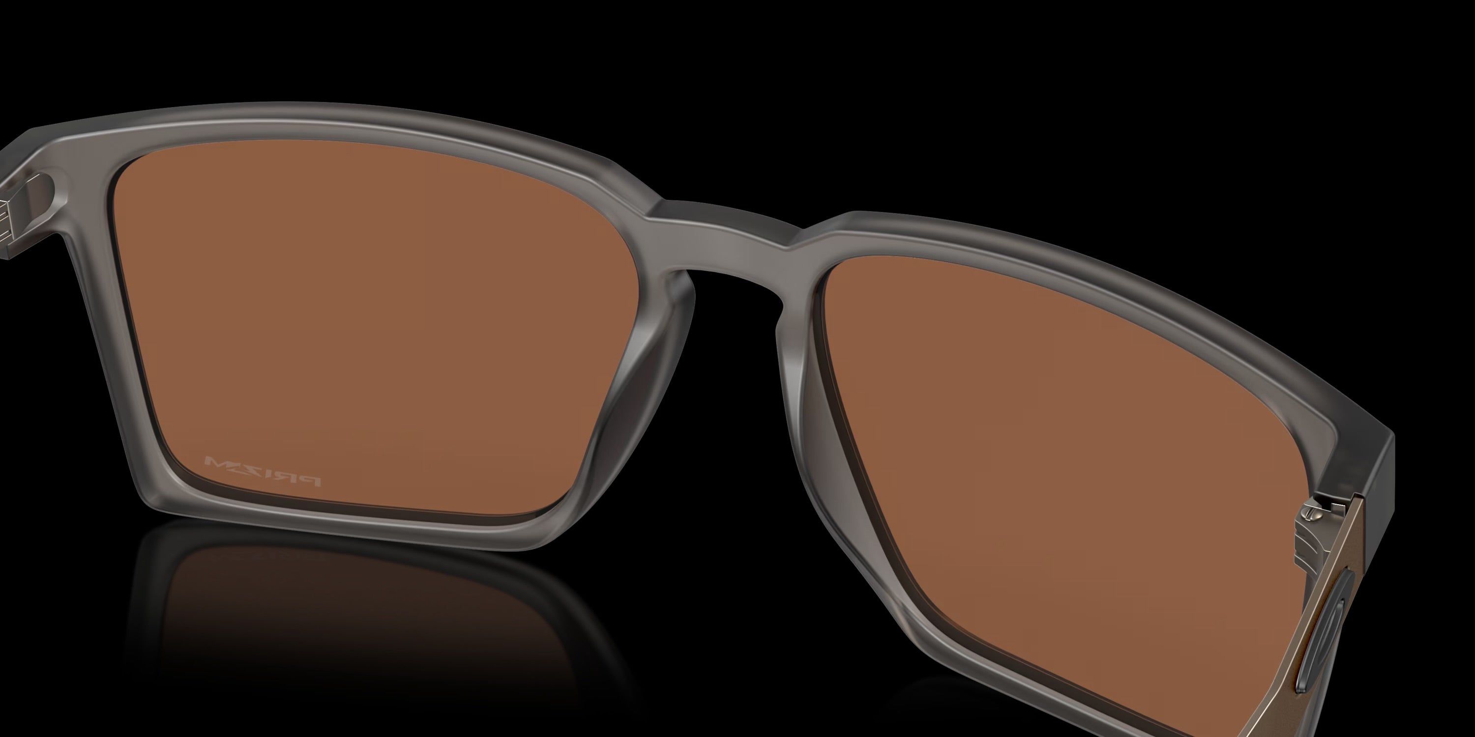 EXCHANGE SUN SATIN GREY SMOKE w/ PRIZM TUNGSTEN INJECTED UNISEX SUNGLASS 0OO9483 948302