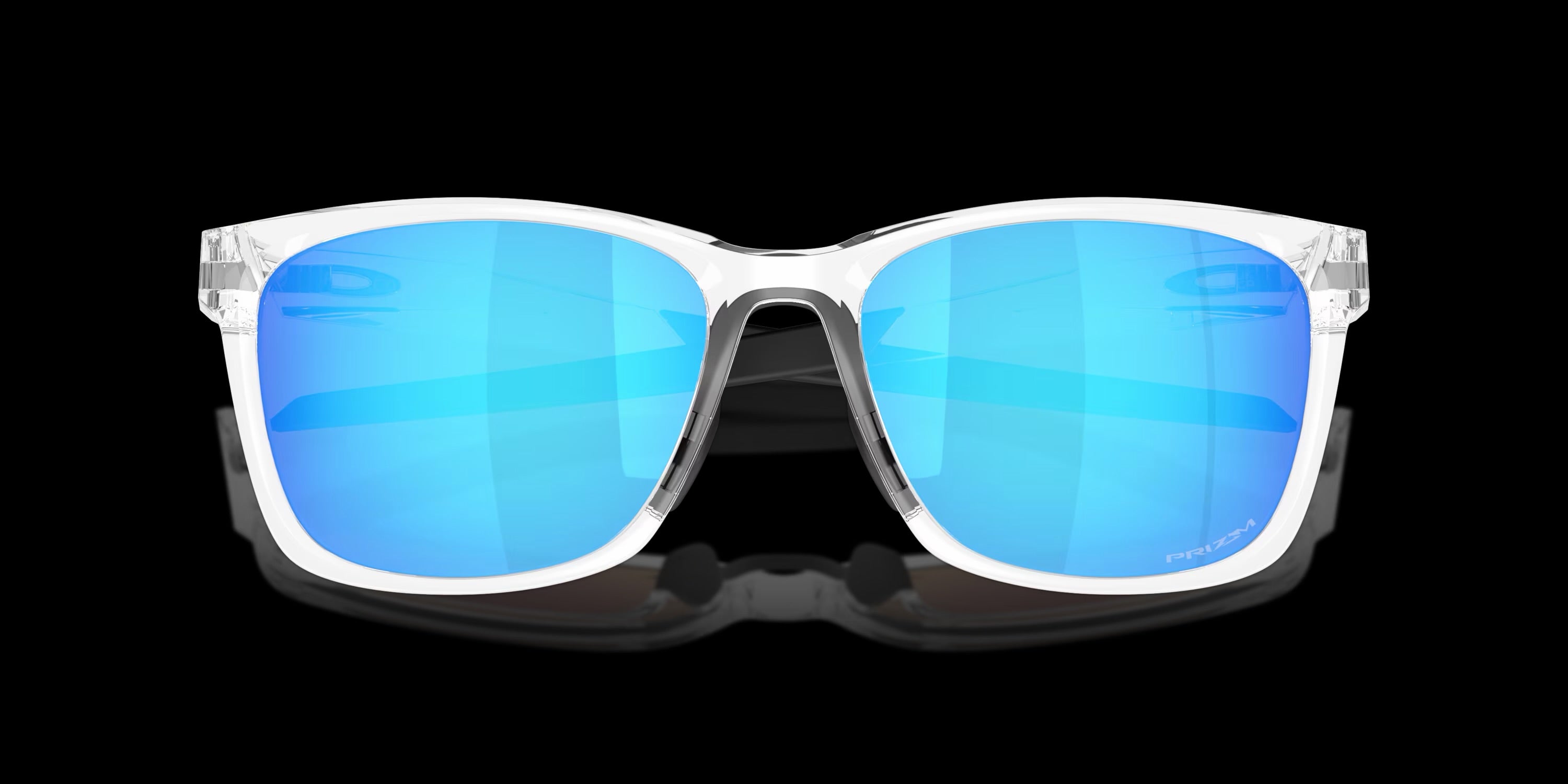 PARACORD POLISHED CLEAR w/ PRIZM SAPPHIRE INJECTED UNISEX SUNGLASS 0OO9506D 950607