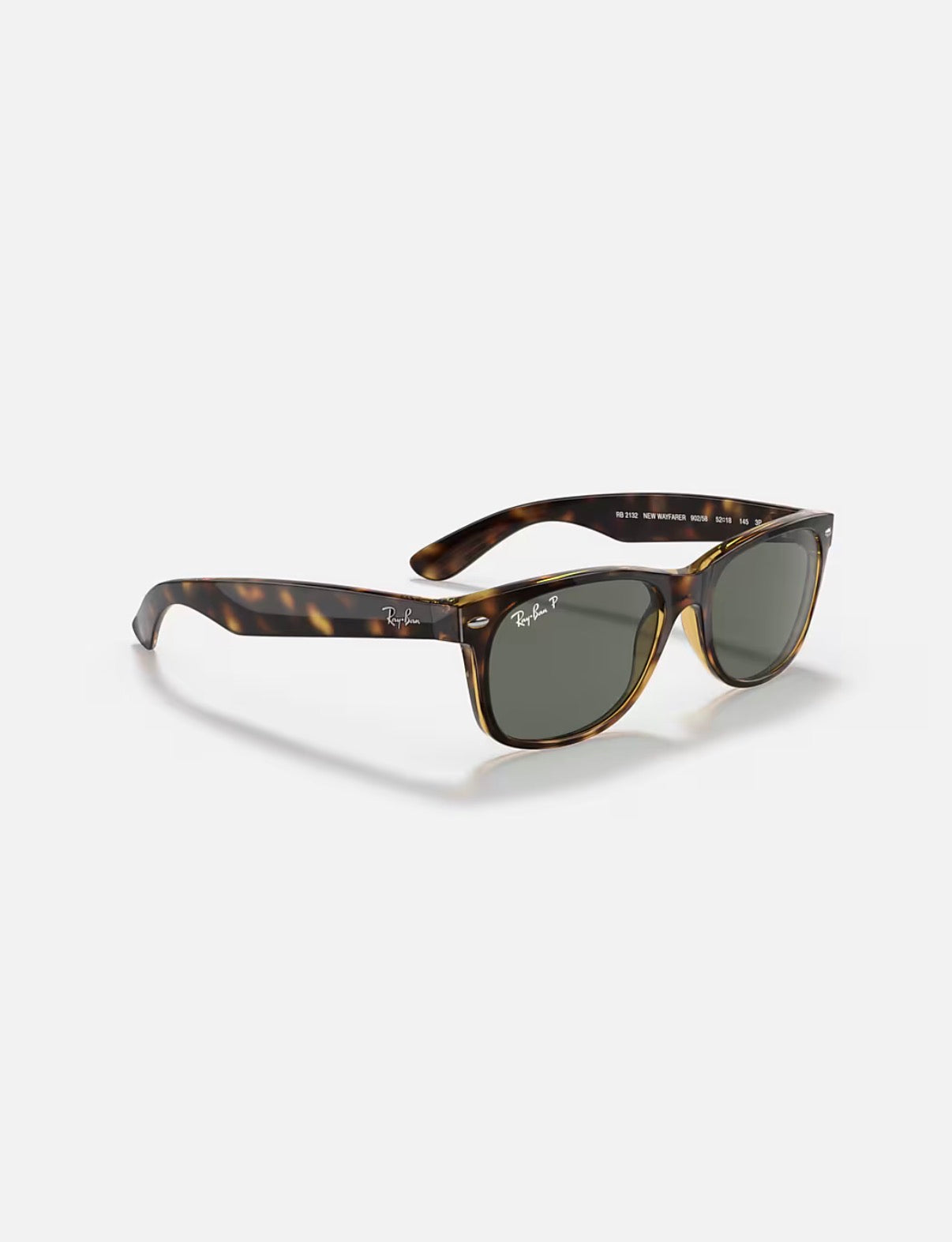 New Wayfarer Tortoise w/ Polar Green Nylon
