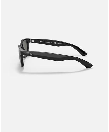 New Wayfarer Black w/ Polar Green Nylon