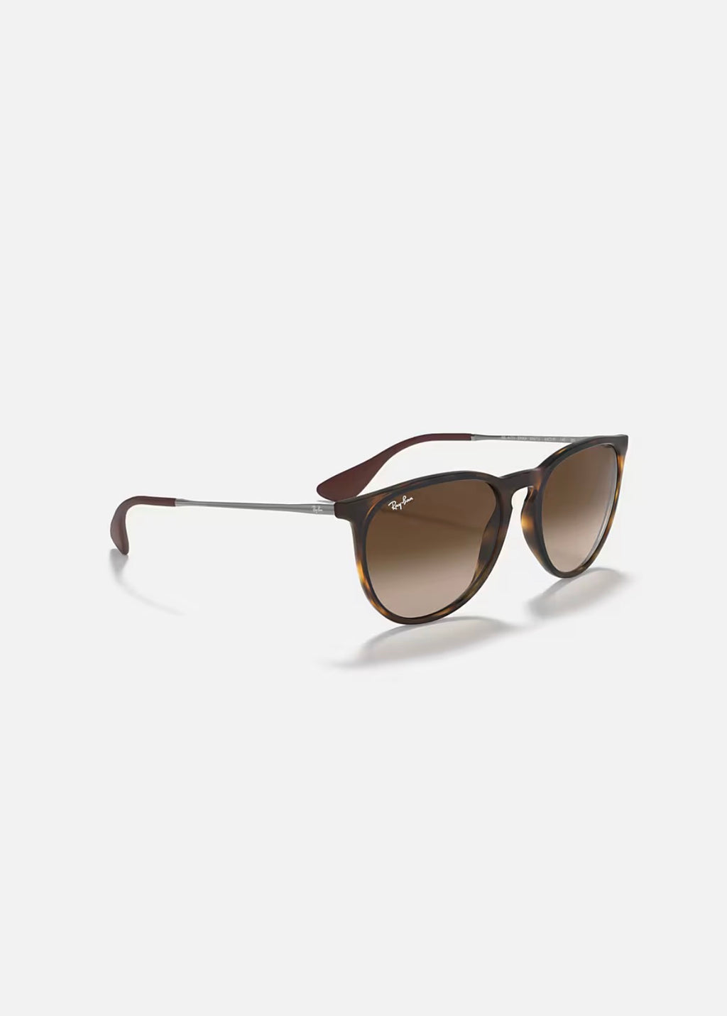 ERIKA RUBBER HAVANA w/ BROWN GRADIENT DARK BROWN NYLON UNISEX SUNGLASS 0RB4171 865/13