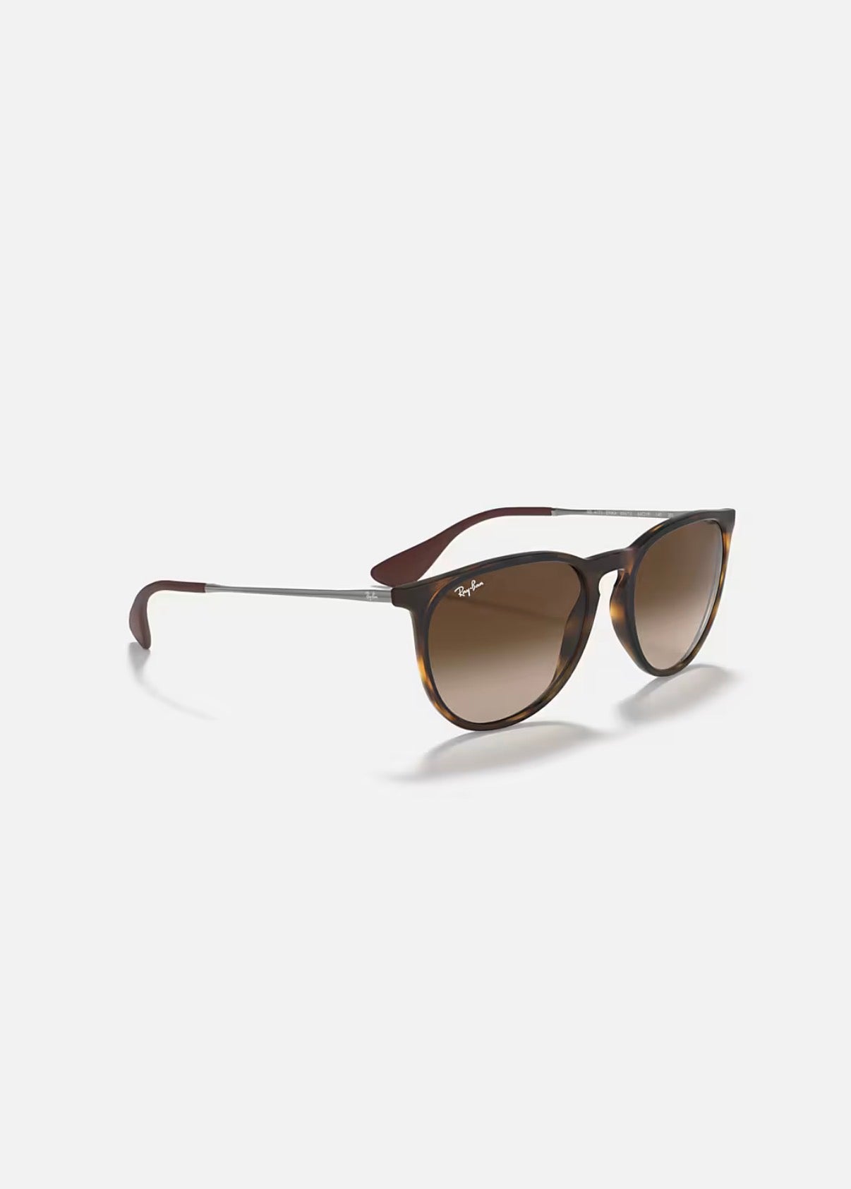 ERIKA RUBBER HAVANA w/ BROWN GRADIENT DARK BROWN NYLON UNISEX SUNGLASS 0RB4171 865/13