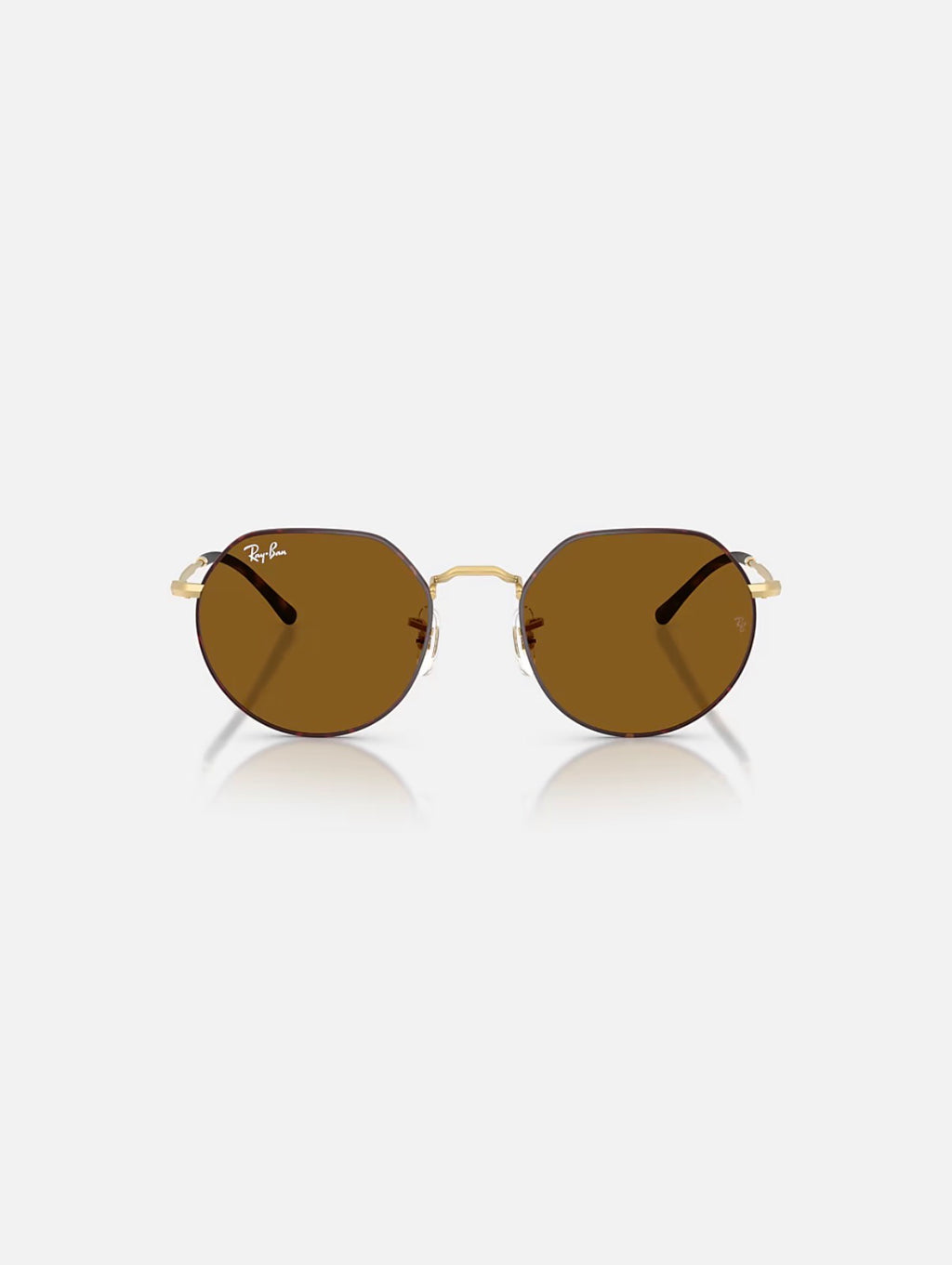 JACK MATTE HAVANA ON MATTE ARISTA w/ BROWN METAL UNISEX SUNGLASS 0RB3565 927533