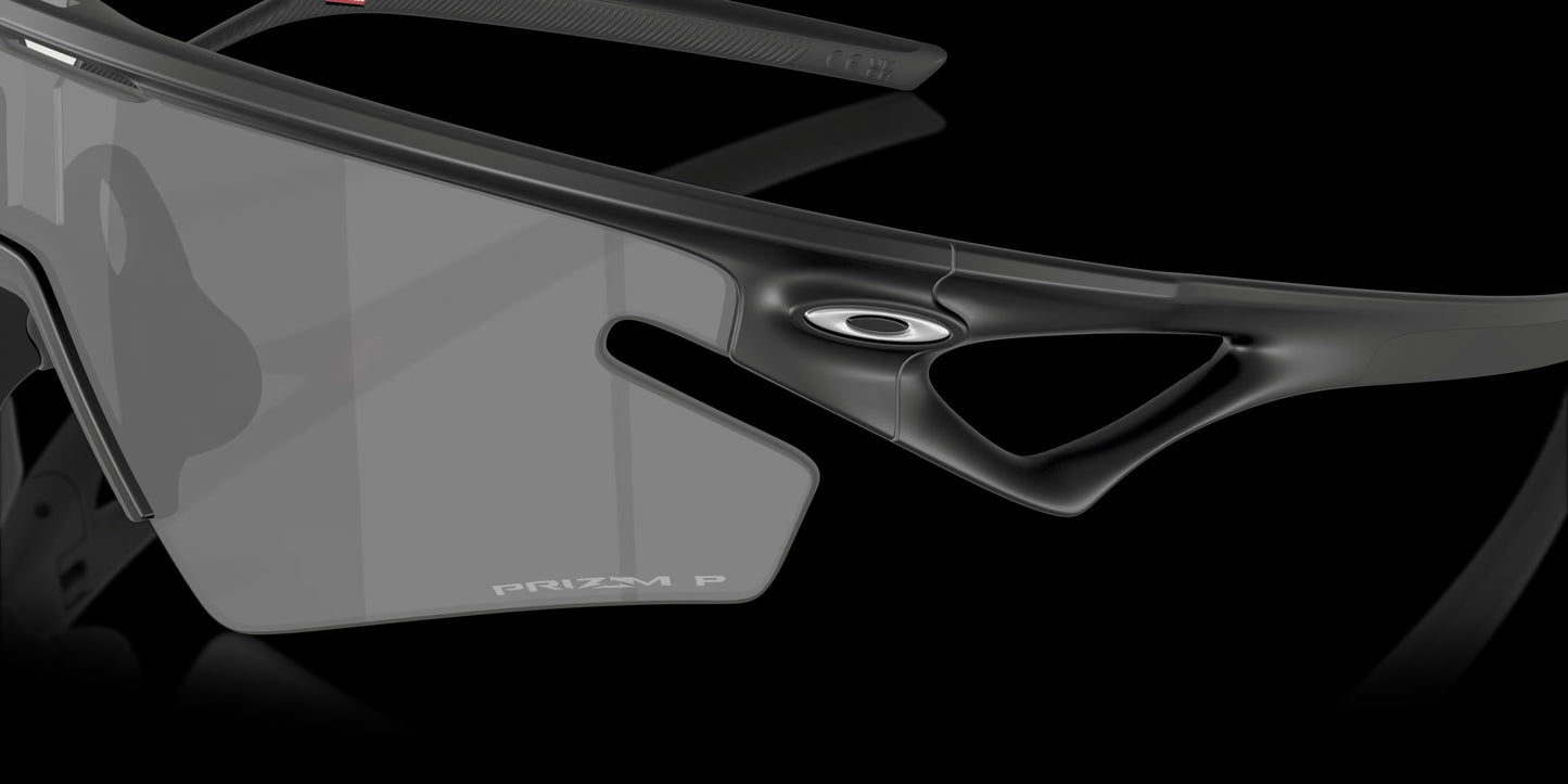 Sphaera Slash Matte Black w/ Prizm Black Polarized Injected
