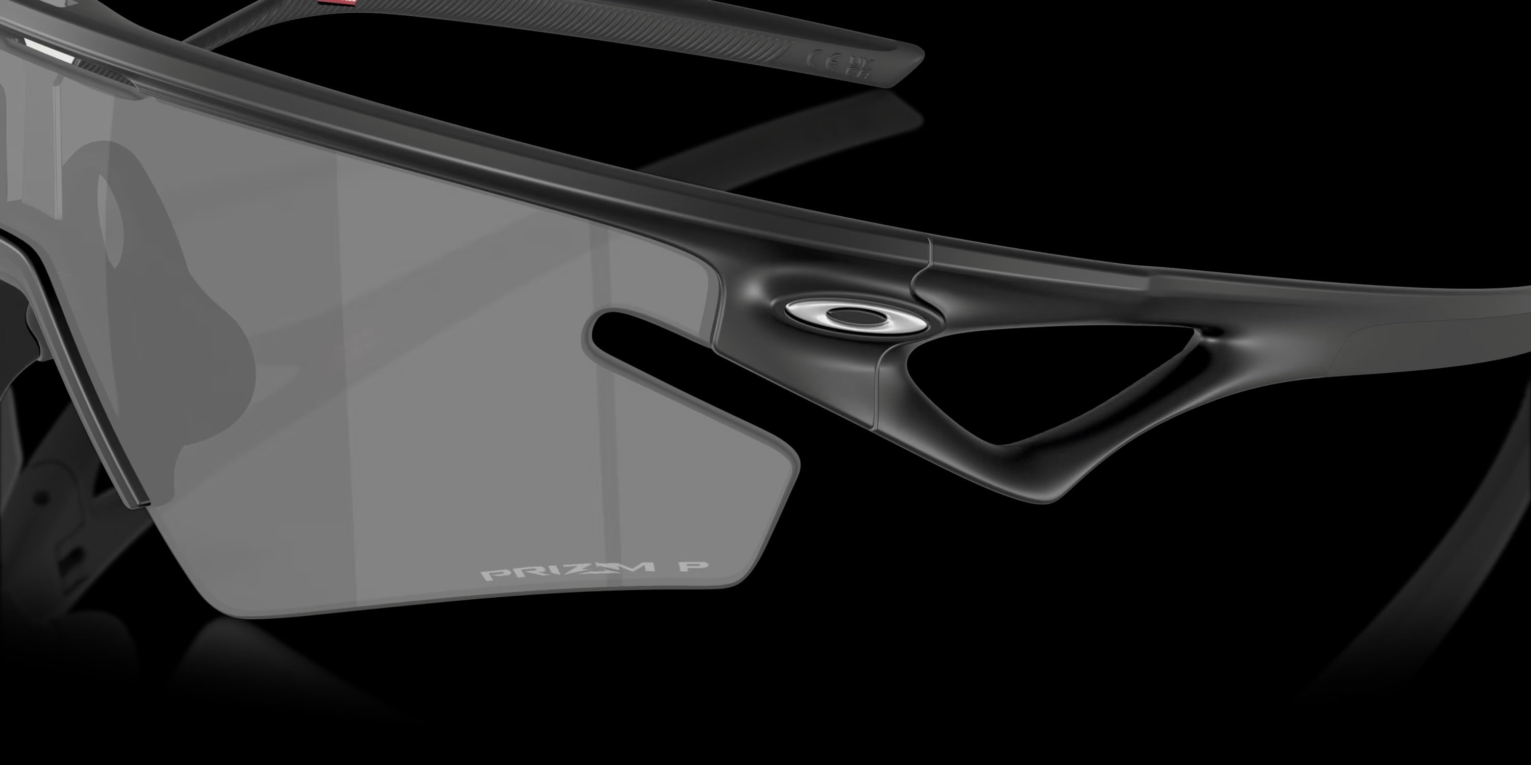 SPHAERA SLASH MATTE BLACK w/ PRIZM BLACK POLARIZED INJECTED UNISEX SUNGLASS 0OO9499 949901