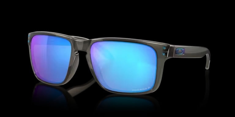 Holbrook XL Grey Smoke w/ Prizm Sapphire Polarized Injected
