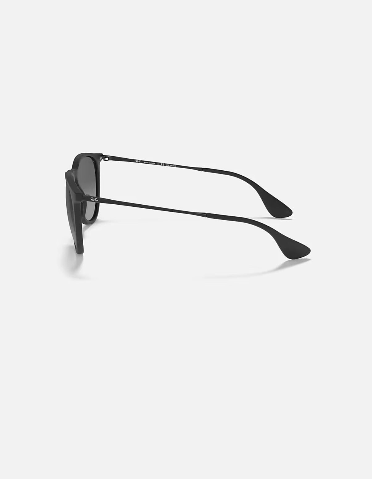 ERIKA RUBBER BLACK w/ LIGHT GREY GRADIENT GREY NYLON UNISEX SUNGLASS 0RB4171 622/T3