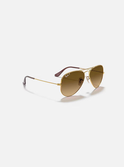 Aviator Large Metal Arista w/ Brown Gradient Metal