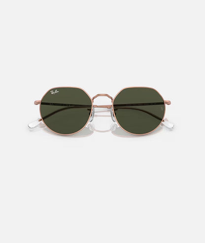 Aviator Large Metal Silver w/ Clear Gradient Grey Metal