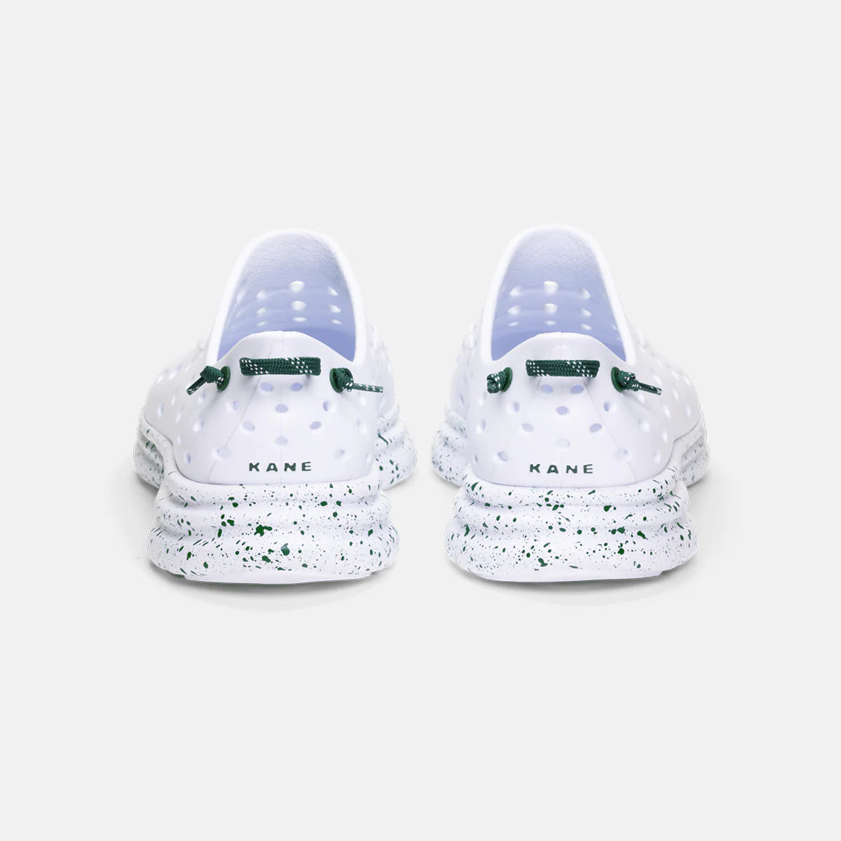 REVIVE ALL WHITE GREEN SPECKLE