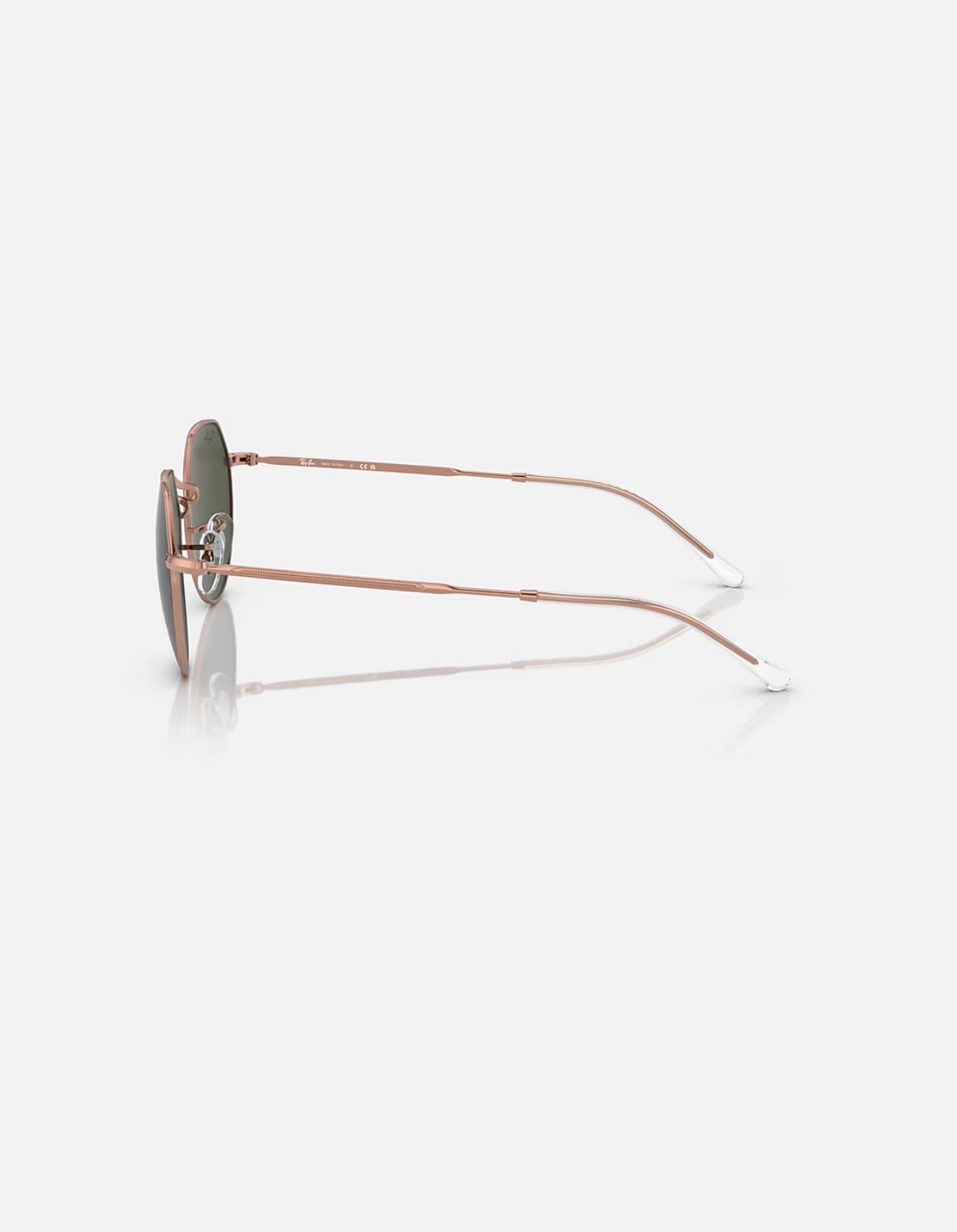 Aviator Large Metal Silver w/ Clear Gradient Grey Metal