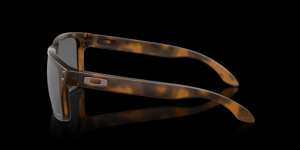 HOLBROOK MATTE BROWN TORTOISE w/ PRIZM BLACK INJECTED MAN SUNGLASS 0OO9102 9102F4
