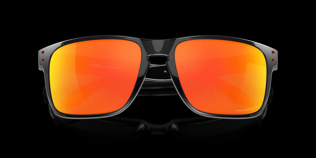 HOLBROOK XL BLACK INK w/ PRIZM RUBY POLARIZED INJECTED MAN SUNGLASS 0OO9417 941708