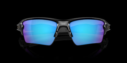 Flak 2.0 XL Polished Black w/ Prizm Sapphire Iridium Polar Injected