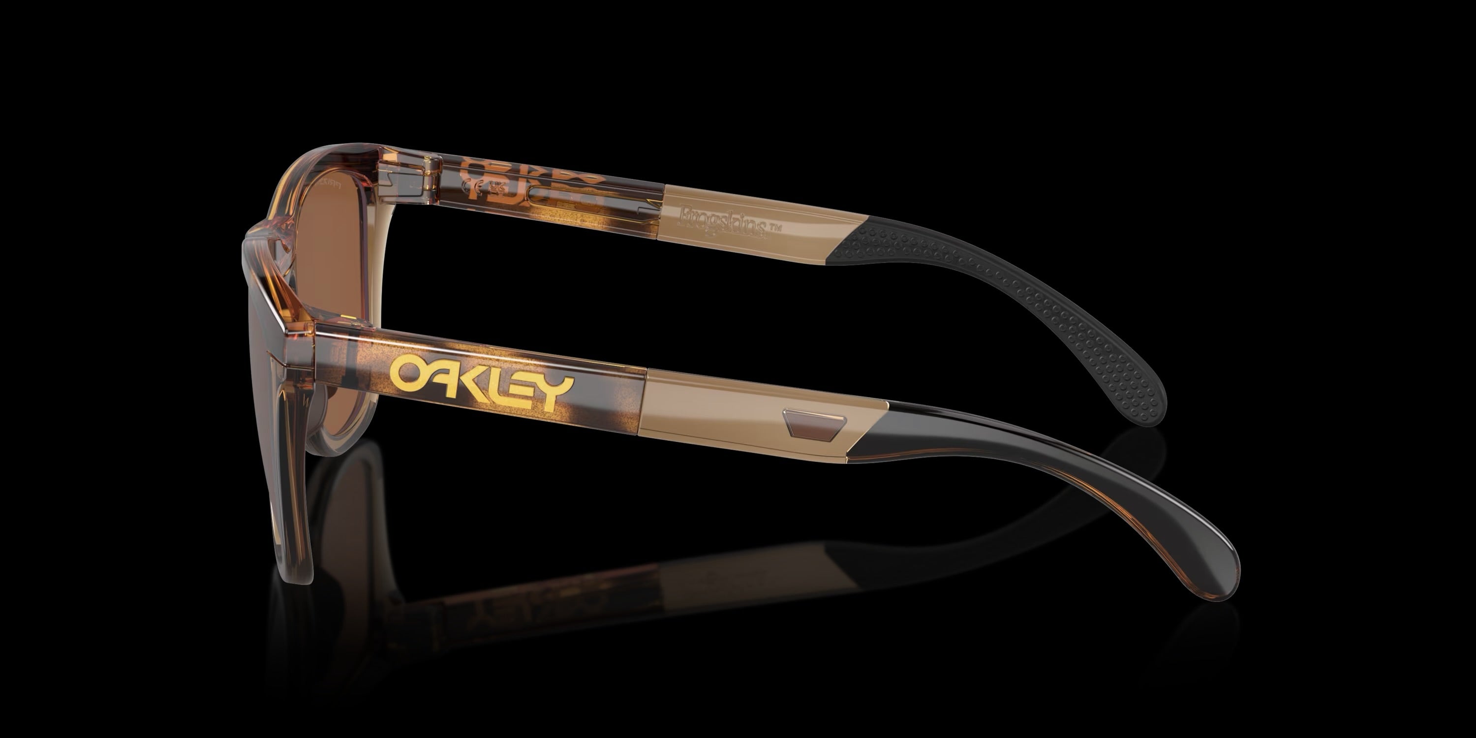 FROGSKINS RANGE BROWN TORT/ BROWN SMOKE w/ PRIZM TUNGSTEN POLAR INJECTED MAN SUNGLASS 0OO9284 928407