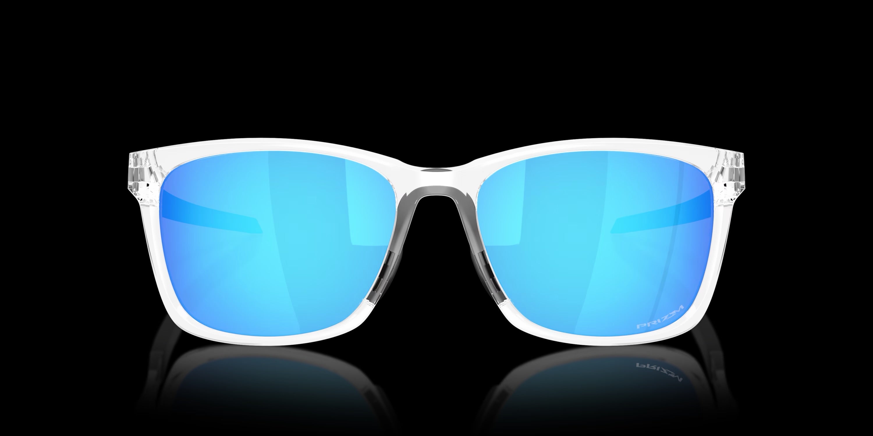 PARACORD POLISHED CLEAR w/ PRIZM SAPPHIRE INJECTED UNISEX SUNGLASS 0OO9506D 950607