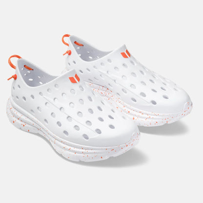 Revive All White Orange Speckle