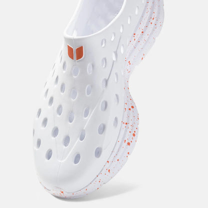 Revive All White Orange Speckle