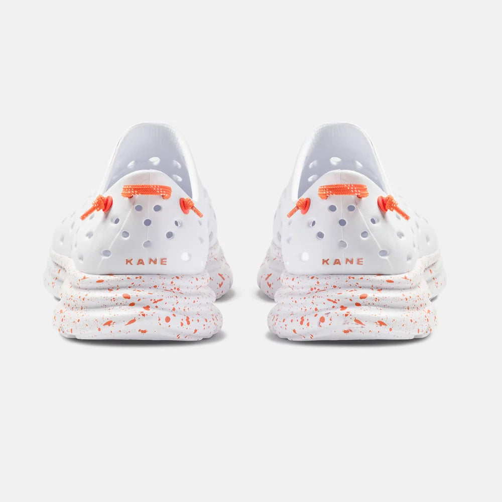 Revive All White Orange Speckle