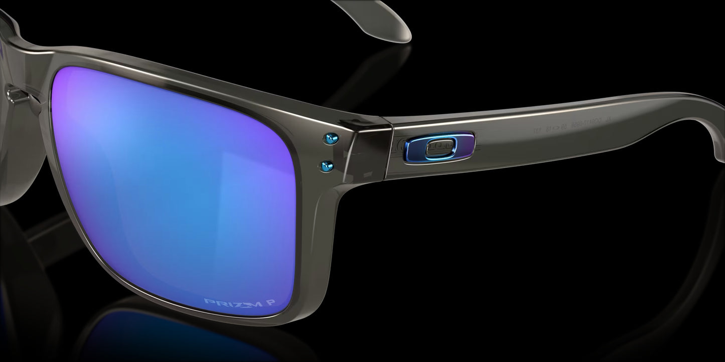 Holbrook XL Grey Smoke w/ Prizm Sapphire Polarized Injected