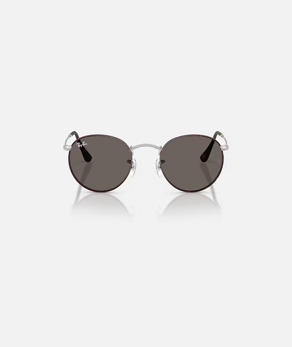 JACK MATTE HAVANA ON MATTE SILVER w/ DARK GREY METAL UNISEX SUNGLASS 0RB3565 9277B1 S53