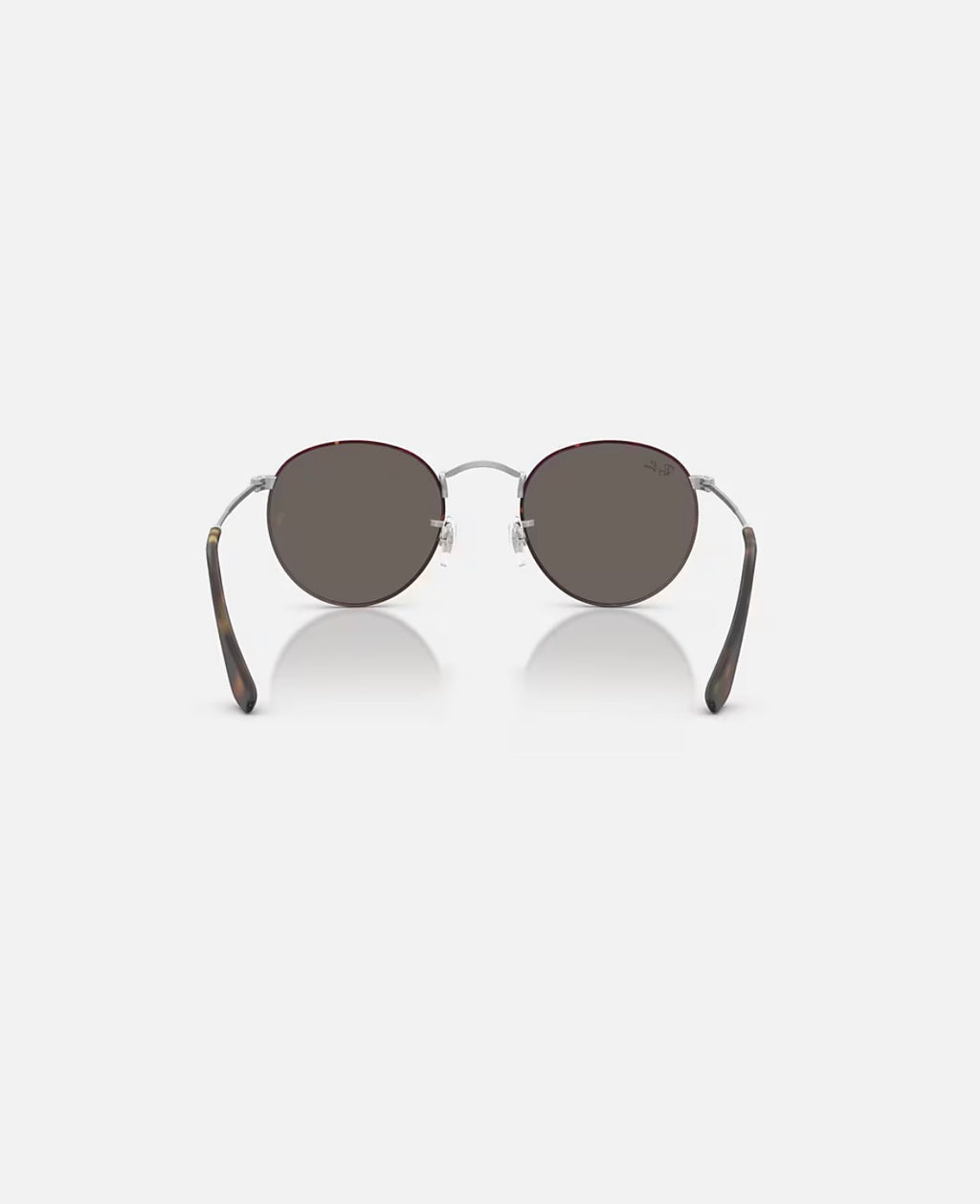 JACK MATTE HAVANA ON MATTE SILVER w/ DARK GREY METAL UNISEX SUNGLASS 0RB3565 9277B1 S53